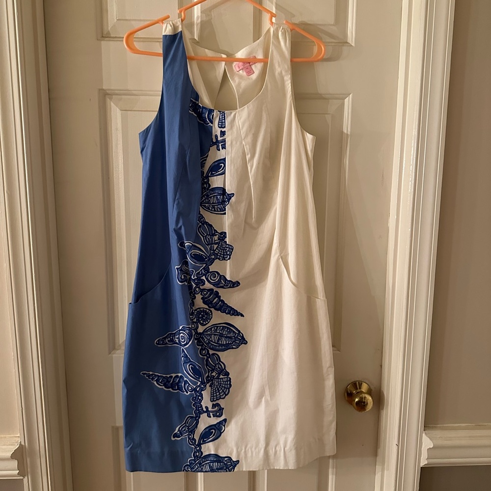 Lily Pulitzer Cotton Sundress size 10 with pockets
